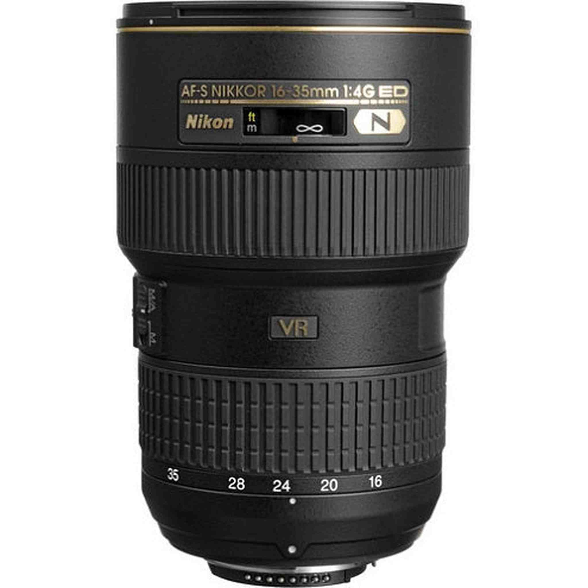 Nikon AF-S FX NIKKOR 16-35mm f/4G ED Vibration Reduction Zoom Lens with Auto Focus for Nikon DSLR Cameras International Version No warranty Nikon