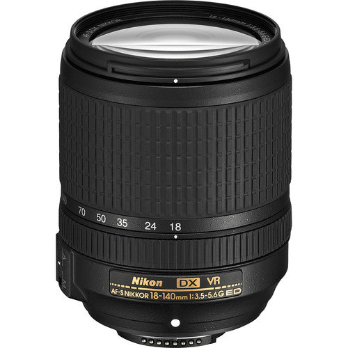 Nikon Nikkor 18-140 mm F/3.5-5.6 SWM AS VR IF G ED Lens (International Version)