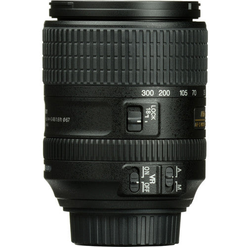 Nikon DX AF-S 18-300mm f/3.5-6.3G ED VR professional SLR Lens (International Model)