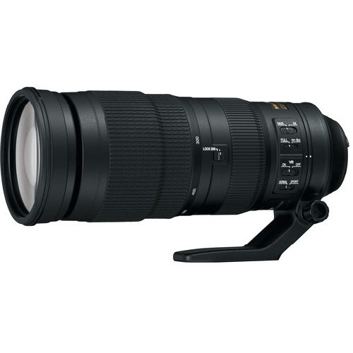 Nikon telephoto Zoom Lens AF-S NIKKOR 200-500mm f/5.6E ED VR International Version (No Warranty)