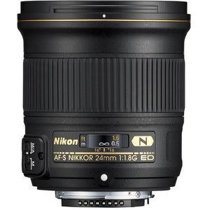 Nikon AF-S NIKKOR 24mm f/1.8G ED Lens