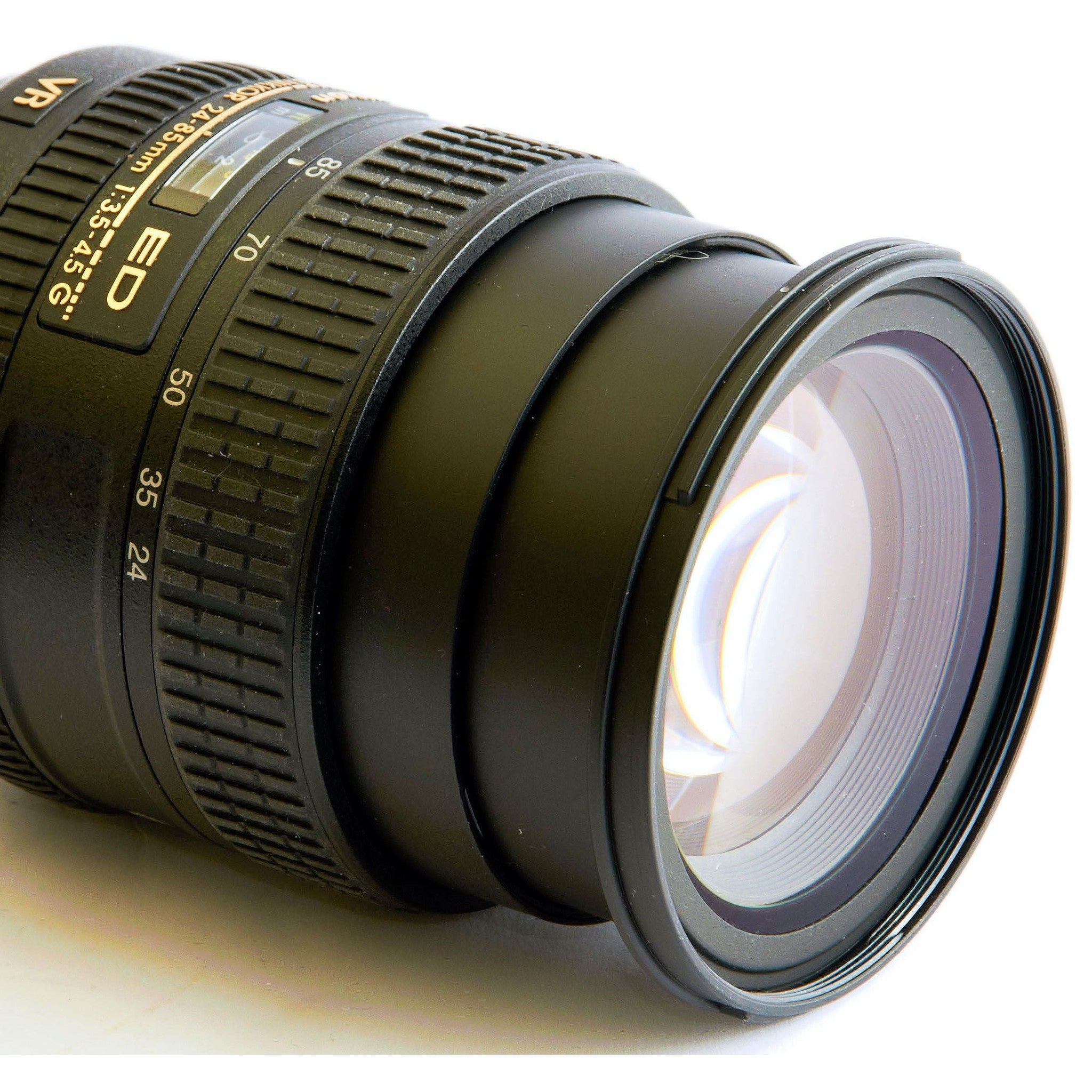 NIKON 24-85mm F/3.5-4.5G ED VR AF-S Nikkor Lens - White Box New Bulk Packaging