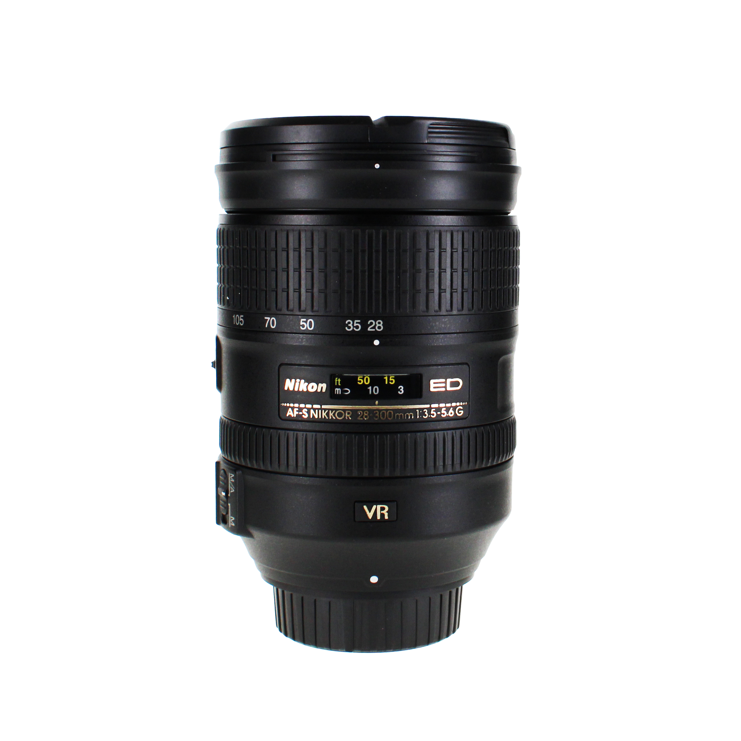 Nikon 28-300mm f/3.5-5.6G ED-IF AF-S VR II (Vibration Reduction) Wide Angle Telephoto Zoom Nikkor Lens - International Version (No Warranty)