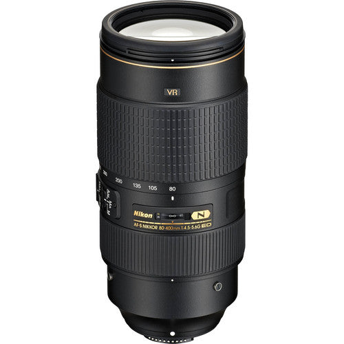 Nikon AF-S FX NIKKOR 80-400mm f.4.5-5.6G ED Vibration Reduction Zoom Lens with Auto Focus for Nikon DSLR Cameras International Version