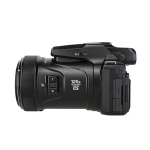 Nikon COOLPIX P1100 125x Super Zoom Compact Digital Camera + 64GB Memory Card - Bundle