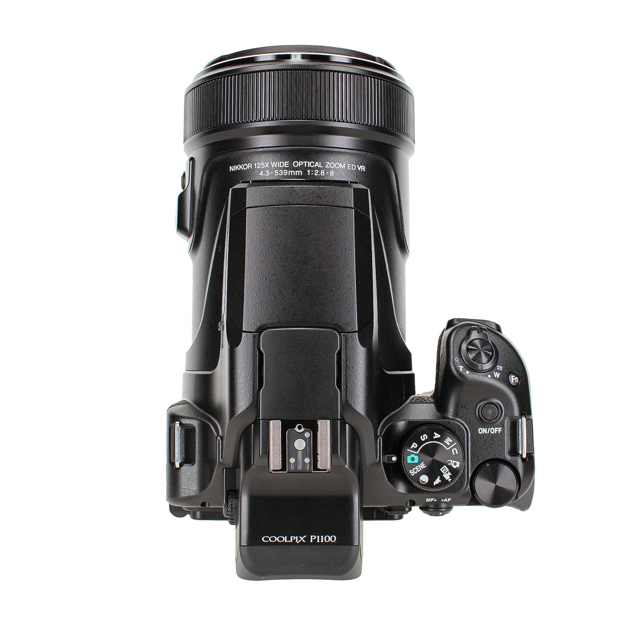 Nikon COOLPIX P1100 125x Super Zoom Compact Digital Camera + 64GB Memory Card - Bundle