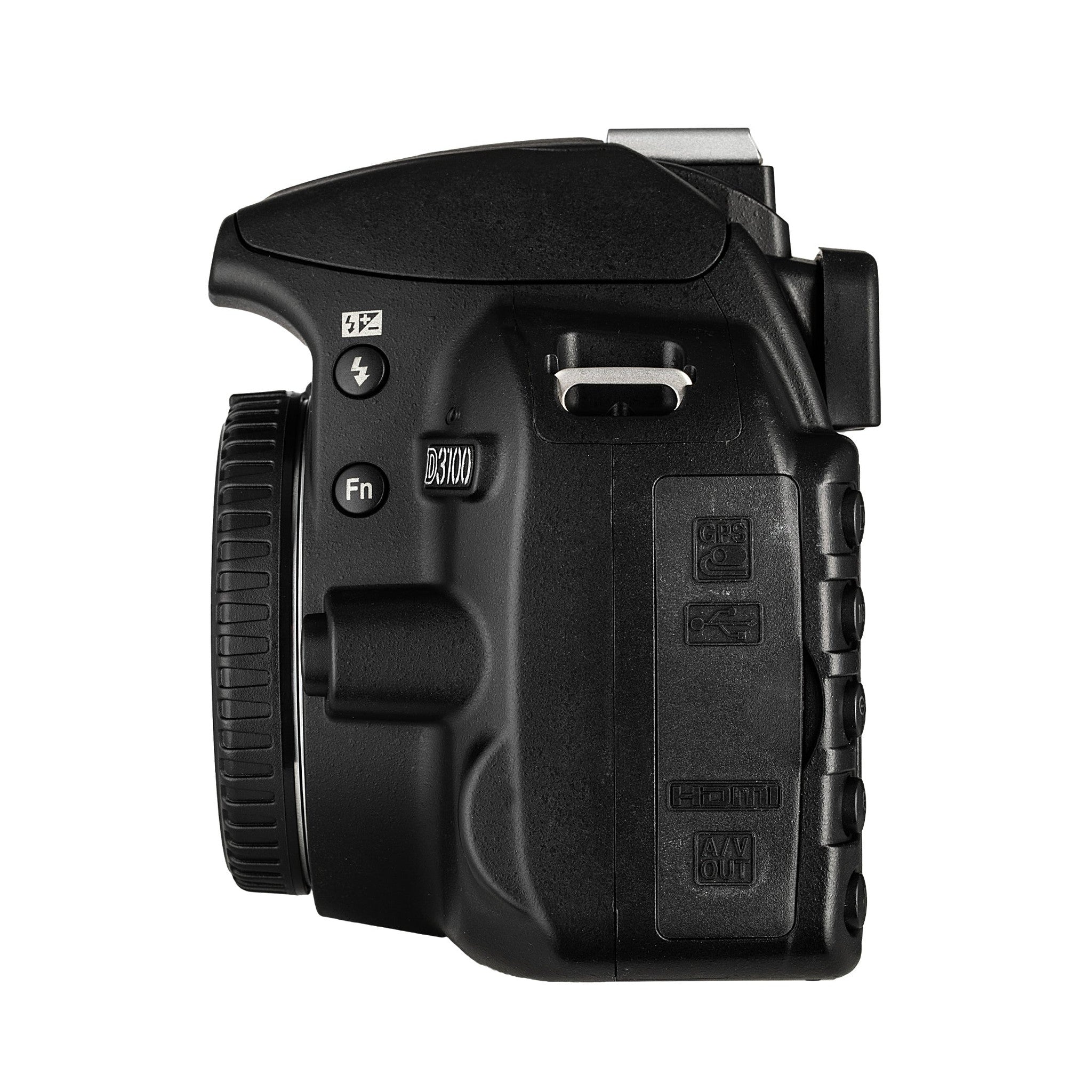 Nikon D3100 14.2MP Digital Camera with AF-S 18-55mm f/3.5-5.6 VR Lens - Black - Used