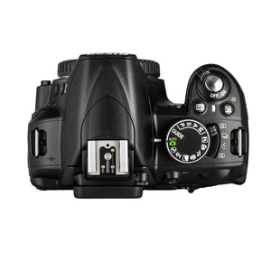 Nikon D3100 14.2MP Digital Camera with AF-S 18-55mm f/3.5-5.6 VR Lens - Black - Used