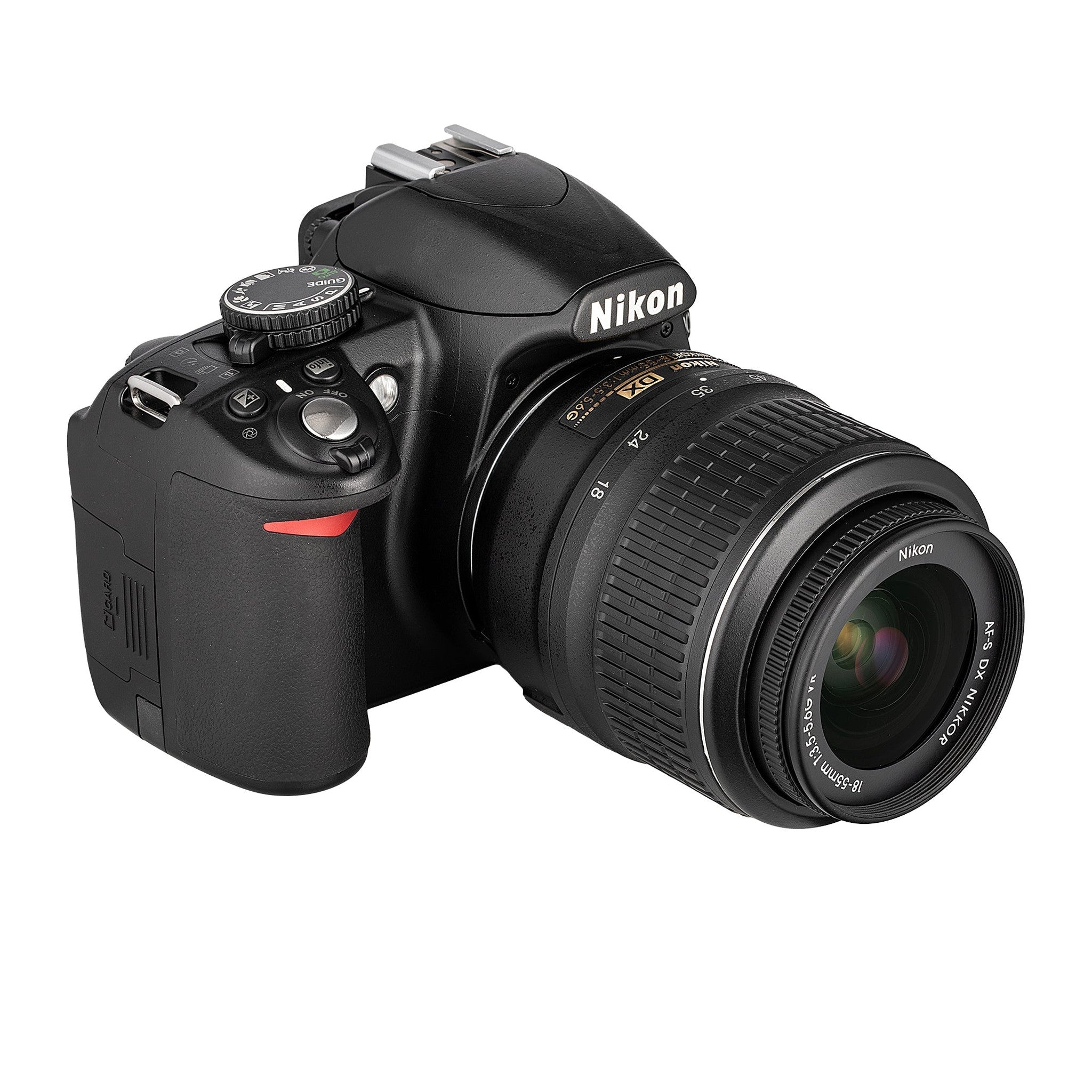 Nikon D3100 14.2MP DSLR Camera with 18-55mm f/3.5-5.6 VR Lens - Black Renewed - Reconditioned Nikon