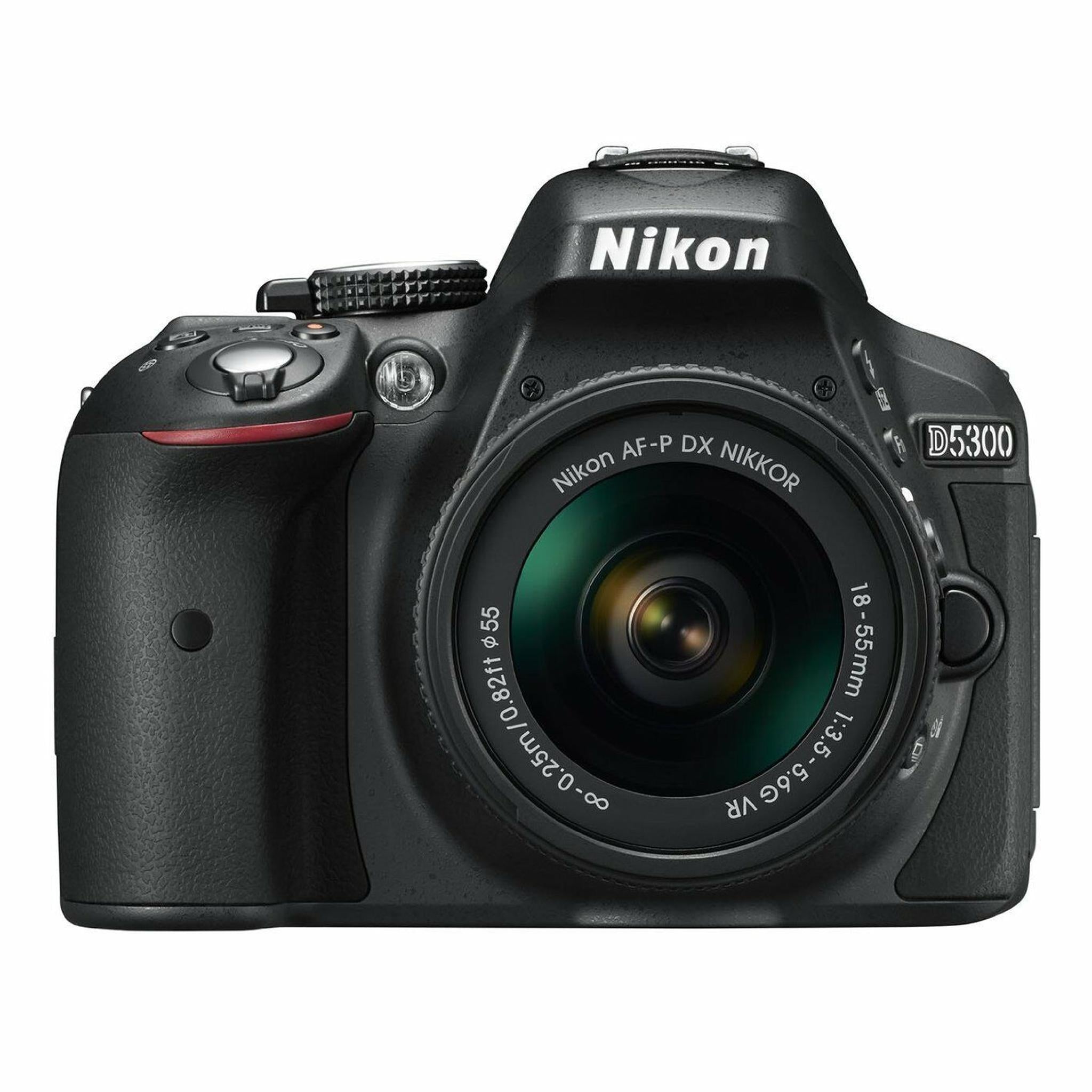 Nikon D5300 24.2MP Digital SLR Camera - Black w/AF-P 18-55mm VR Lens - International Model Nikon