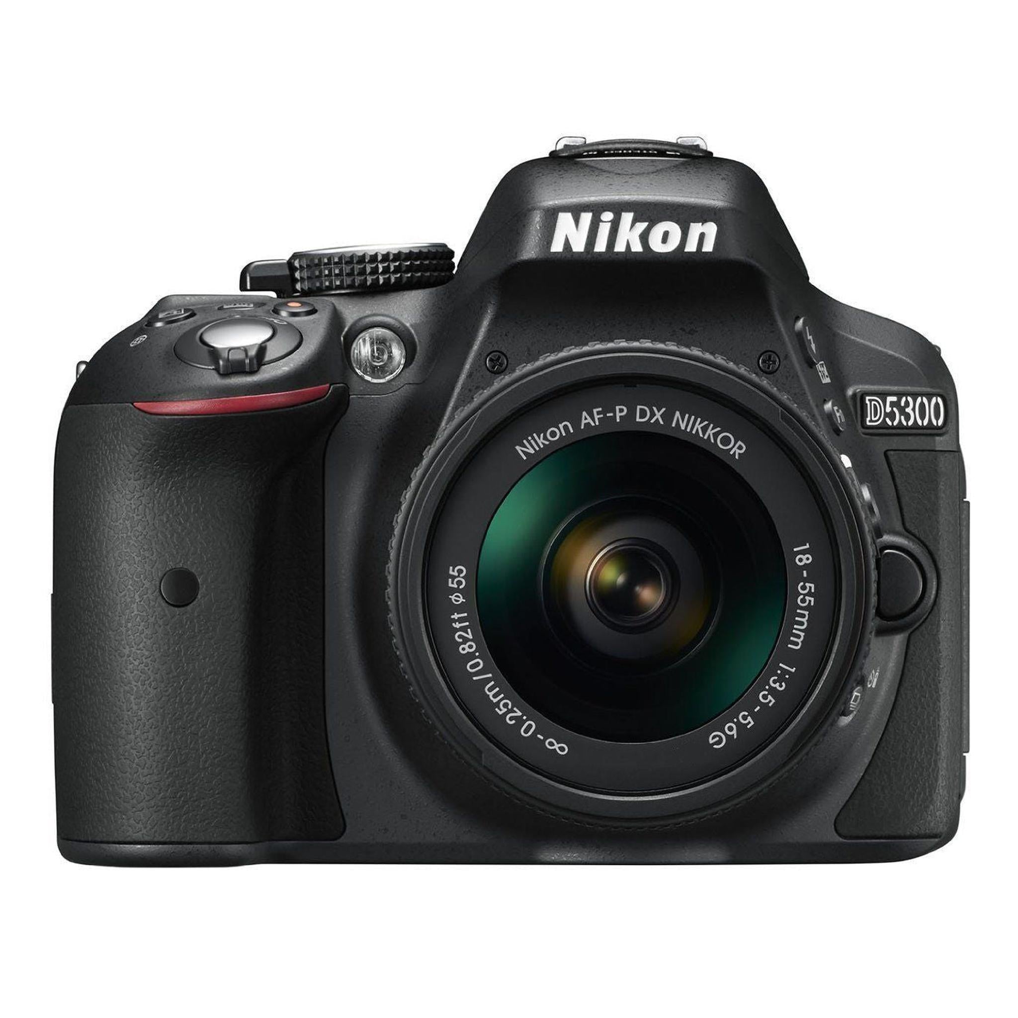 Nikon D5300 Digital SLR Camera w/AF-P DX NIKKOR 18-55mm f/3.5-5.6G Lens Nikon