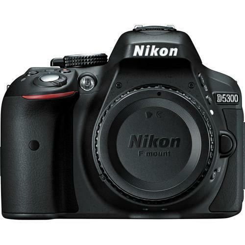 Nikon D5300 Digital SLR Camera - Black