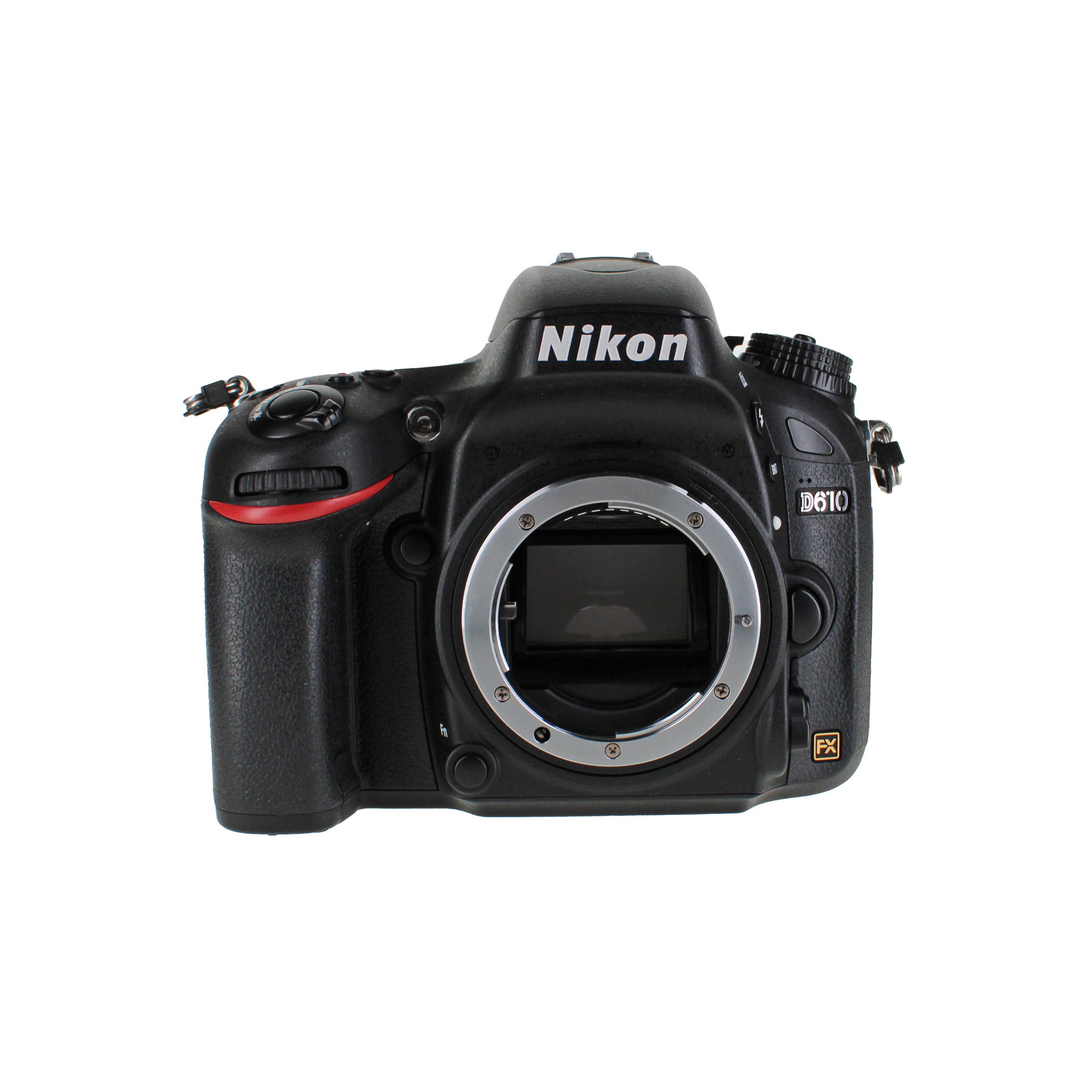 Nikon D610 24.3 Megapixel Digital SLR Camera Body Only - 3.2 LCD - 16:9 - 6016 x 4016 Image - 1920 x 1080 Video - HDMI - PictBridge - HD Movie Mode -