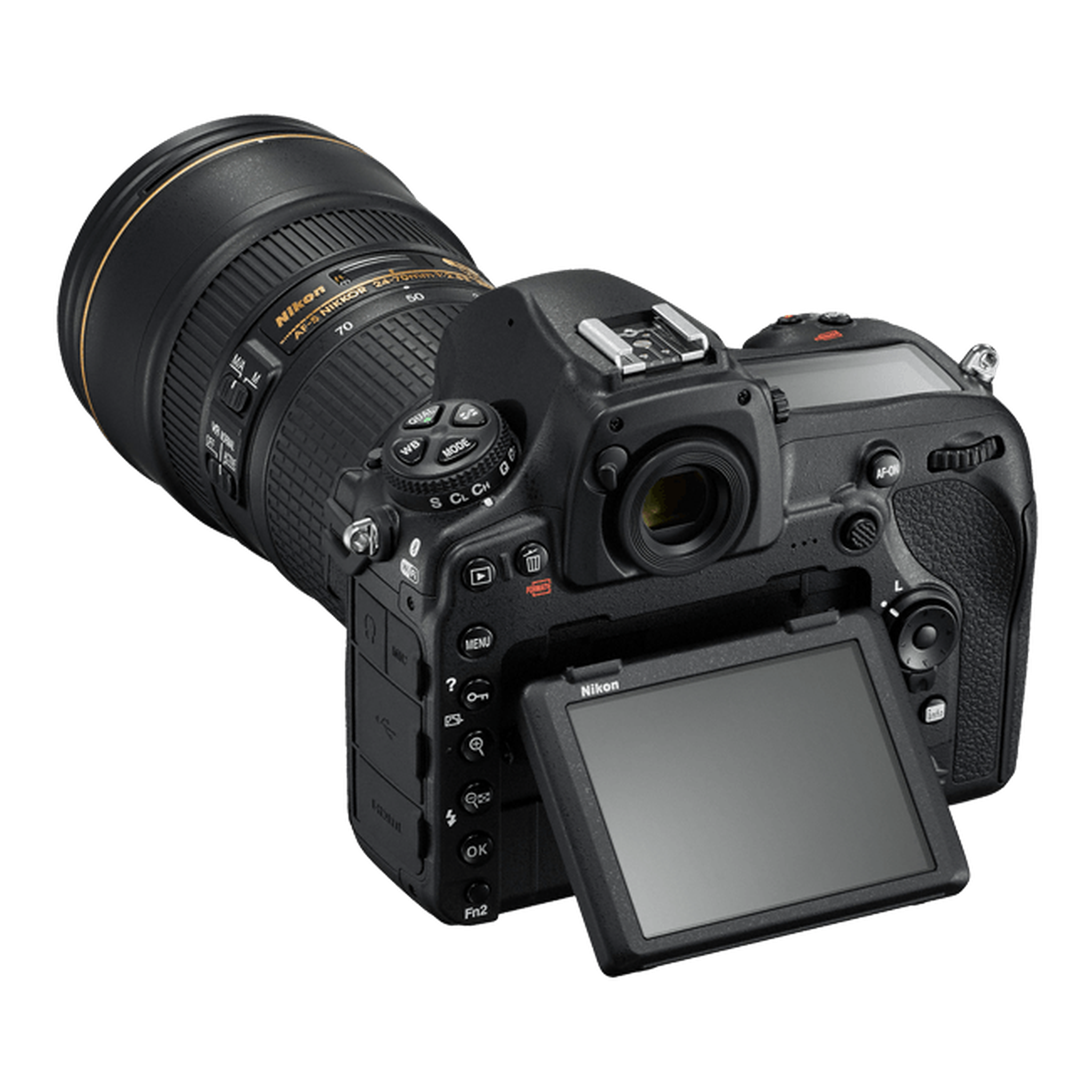 Nikon D850 FX-Format Digital SLR Camera Body w/AF-S NIKKOR 24-120MM F/4G ED VR Lens International Model - Used Nikon