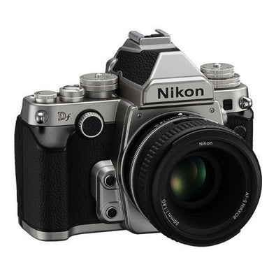 Nikon Df DSLR Camera - Silver with 50mm f/1.8 Lens International Model