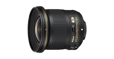 Nikon AF-S 20mm f/1.8G ED Prime Lens (20051) Intl Model Bundle
