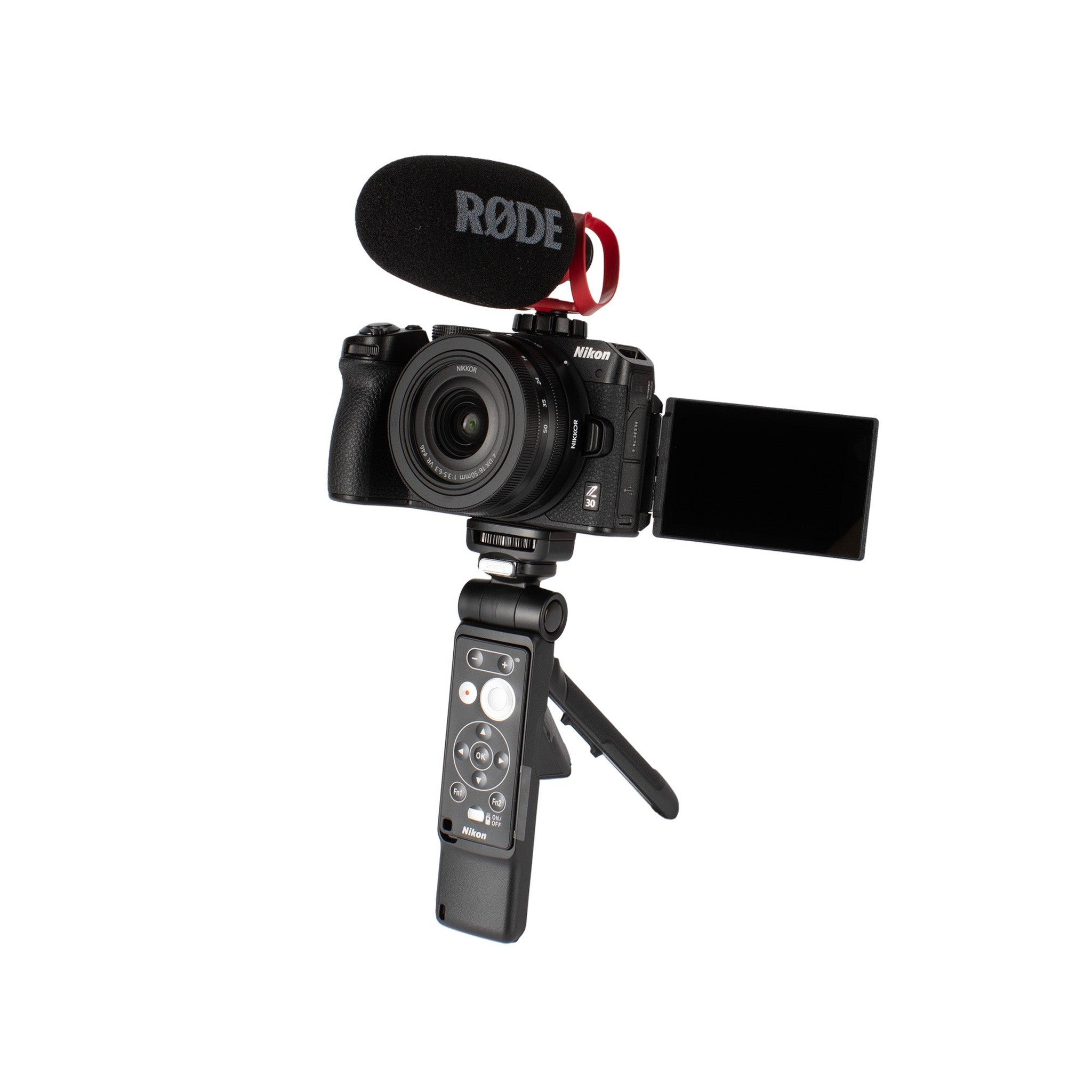 Nikon Z 30 Compact and Lightweight Mirrorless Camera with NIKKOR 16-50mm Lens with Creator's Kit