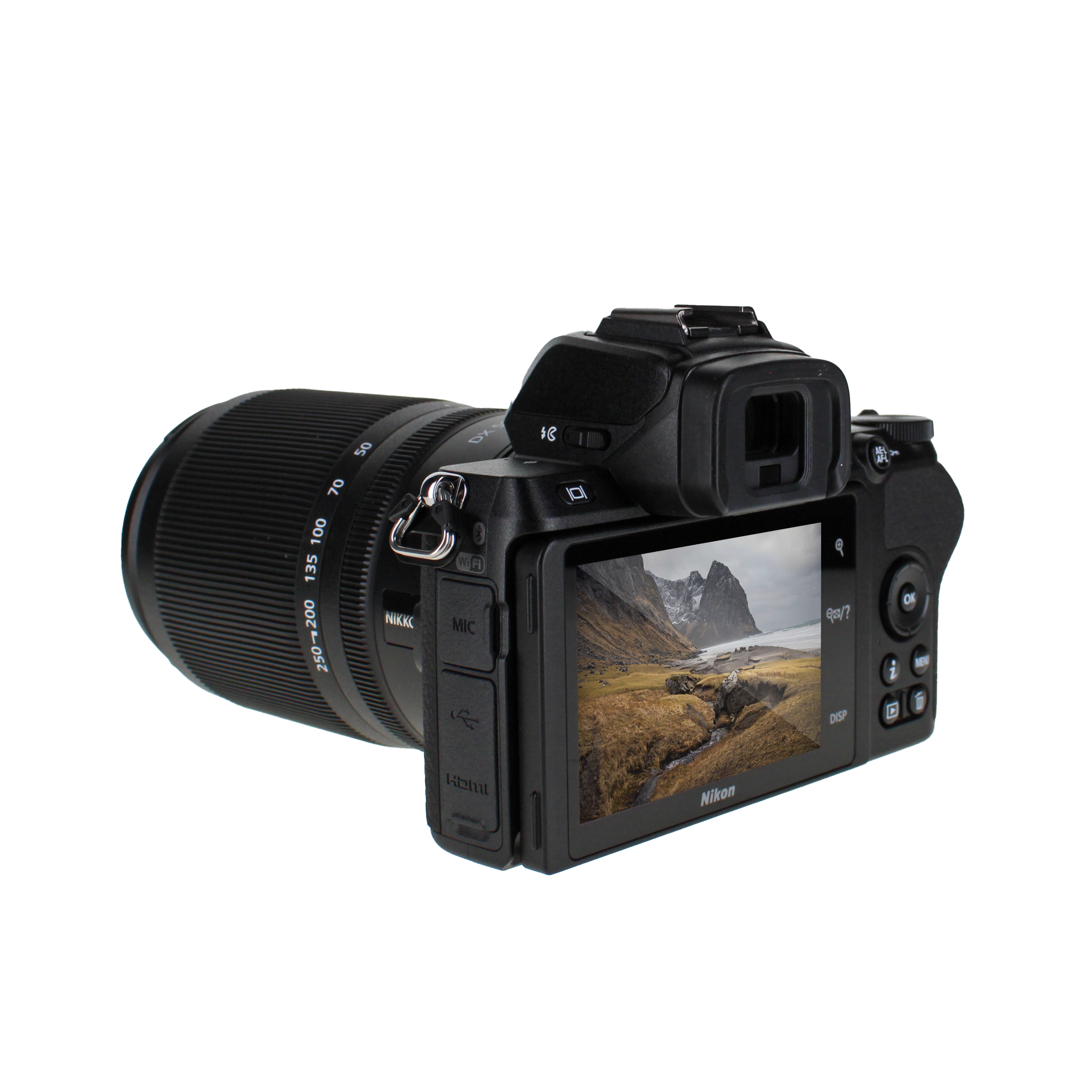 Nikon Z 50 20.9MP with 16-50mm + 50-250mm Lenses Kit Mirrorless Camera - International Version Black