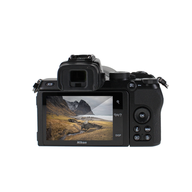 Nikon Z 50 20.9MP with 16-50mm + 50-250mm Lenses Kit Mirrorless Camera - International Version Black