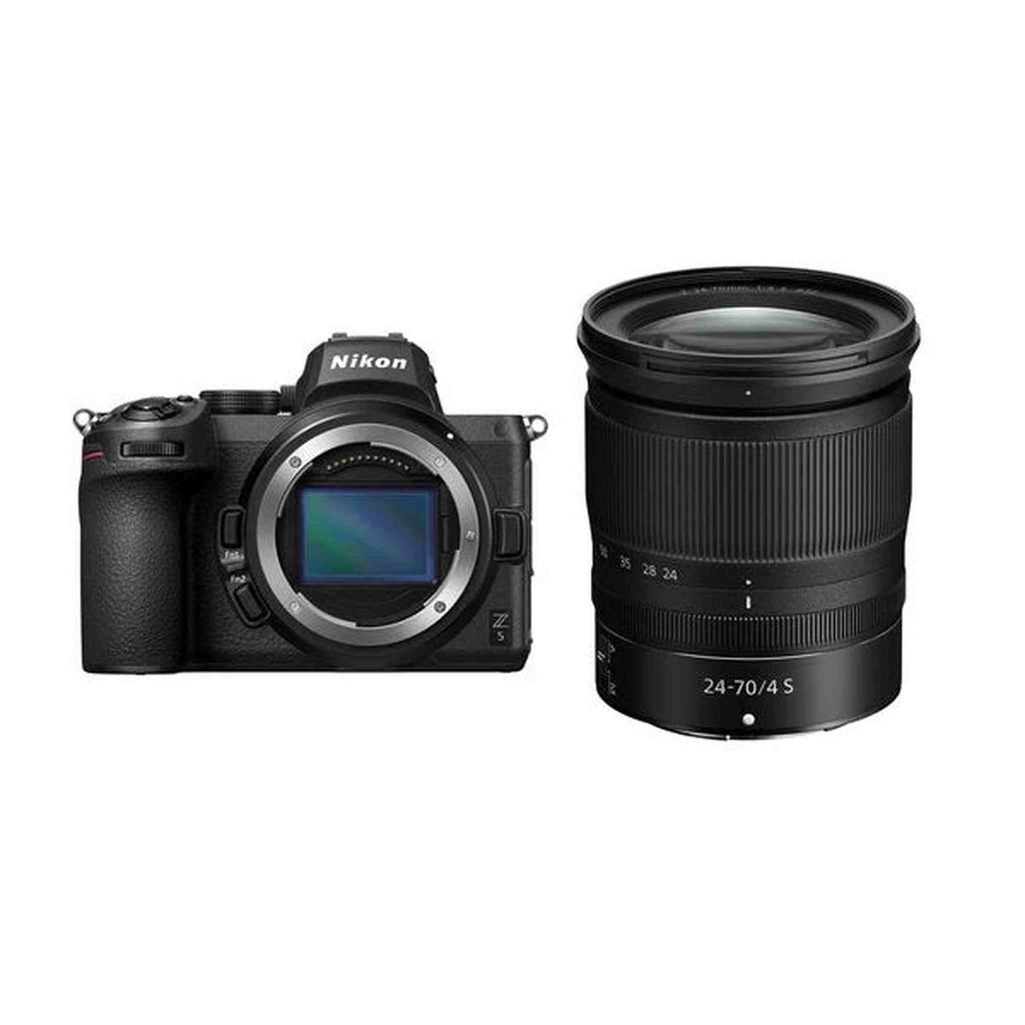 Nikon Z5 Full Frame Mirrorless Camera Body NIKKOR Z 24-70mm f/4 S Lens International Model