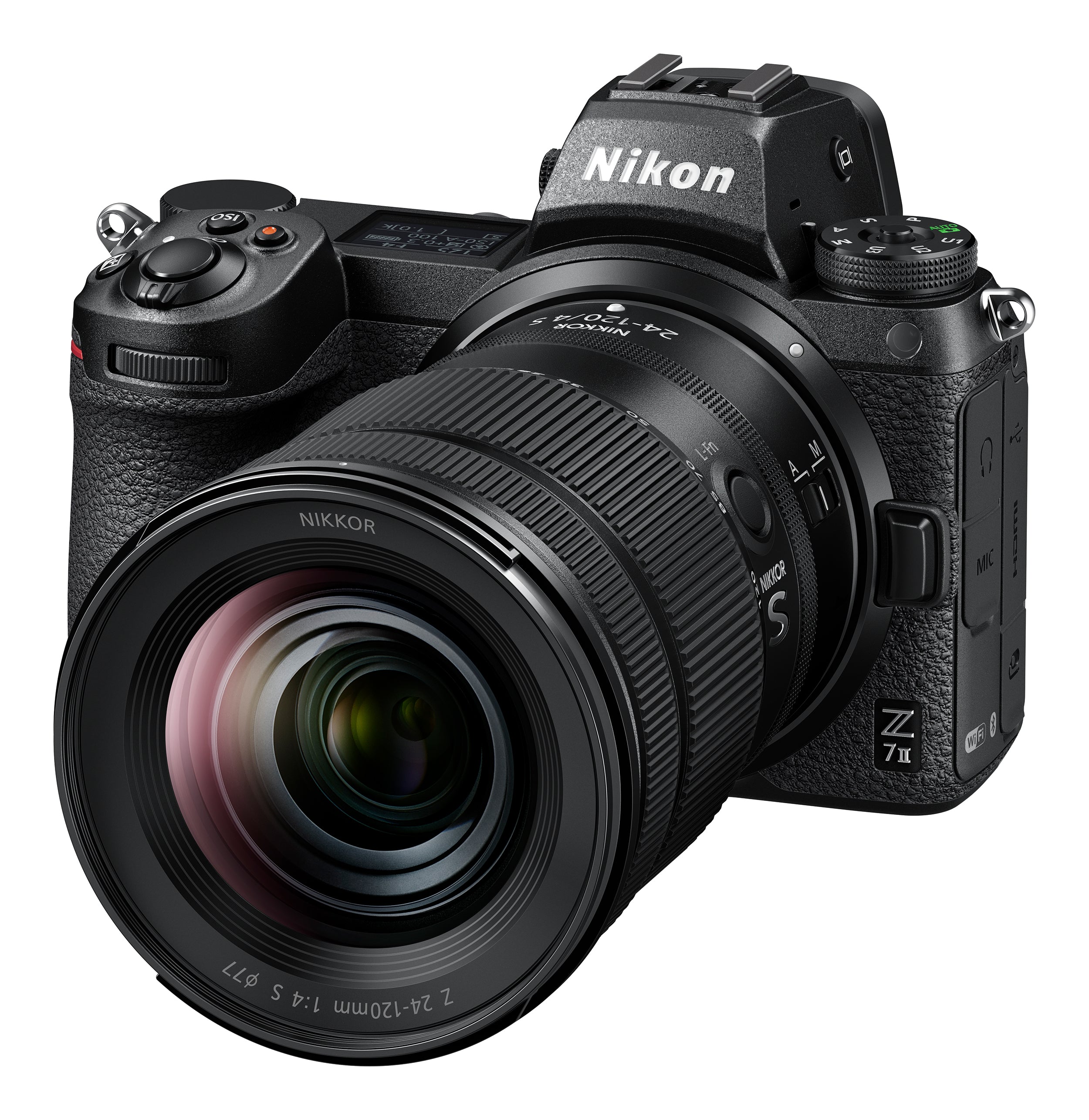Nikon Z 7II FX-Format Mirrorless Camera Body w/NIKKOR Z 24-120mm f/4 S Black