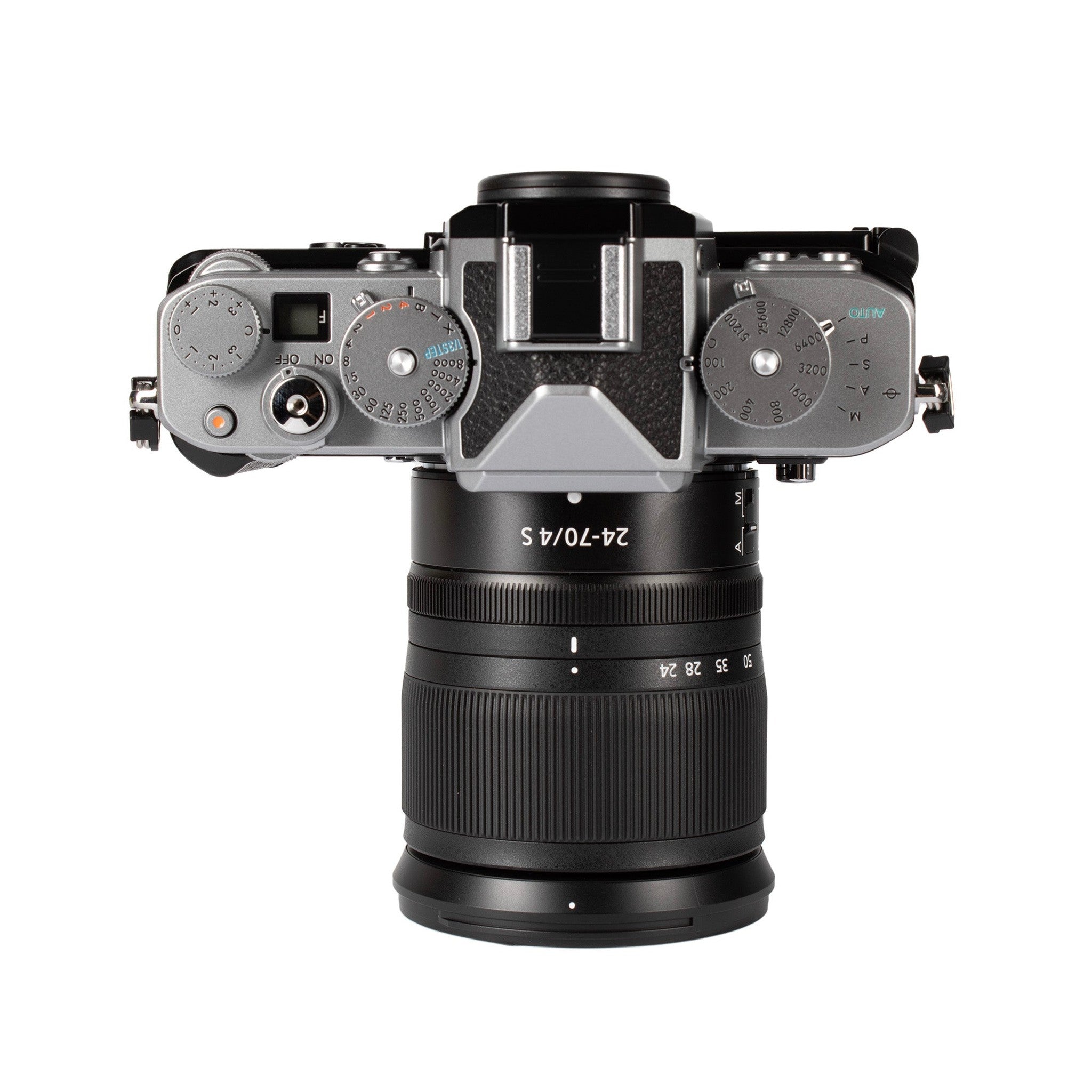 Nikon Zf Mirrorless Camera with 24-70mm f/4 Lens - Full Frame, 24.5MP, 4K UHD Video Recording with Dual Card Slots Silver