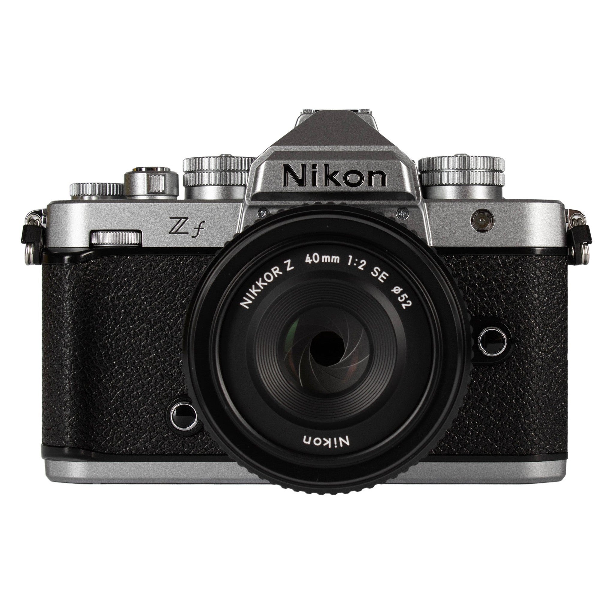 Nikon Zf Mirrorless Camera with 40mm Lens - Full Frame, 24.5MP, 4K UHD Video Recording with Dual Card Slots Silver