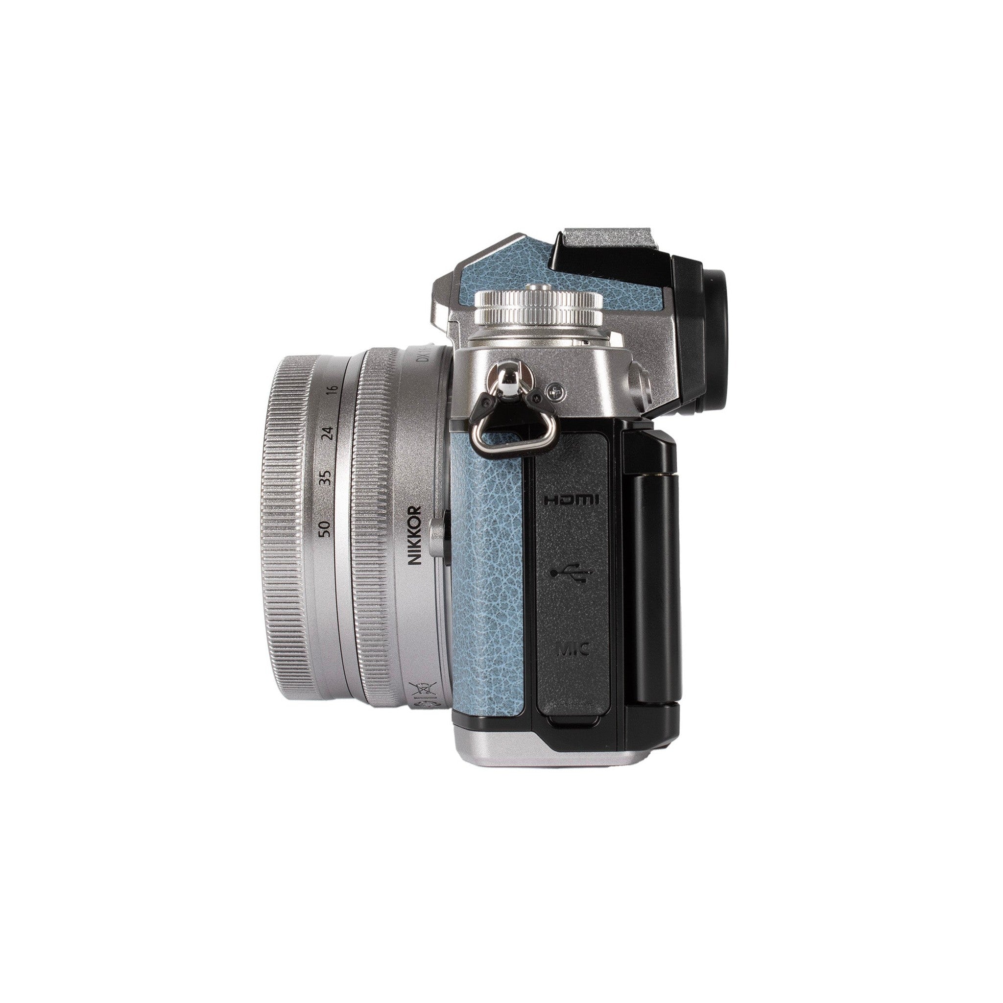Nikon Z fc Mirrorless Camera with Z DX 16-50mm f/3.5-6.3 VR Lens Chalk Blue
