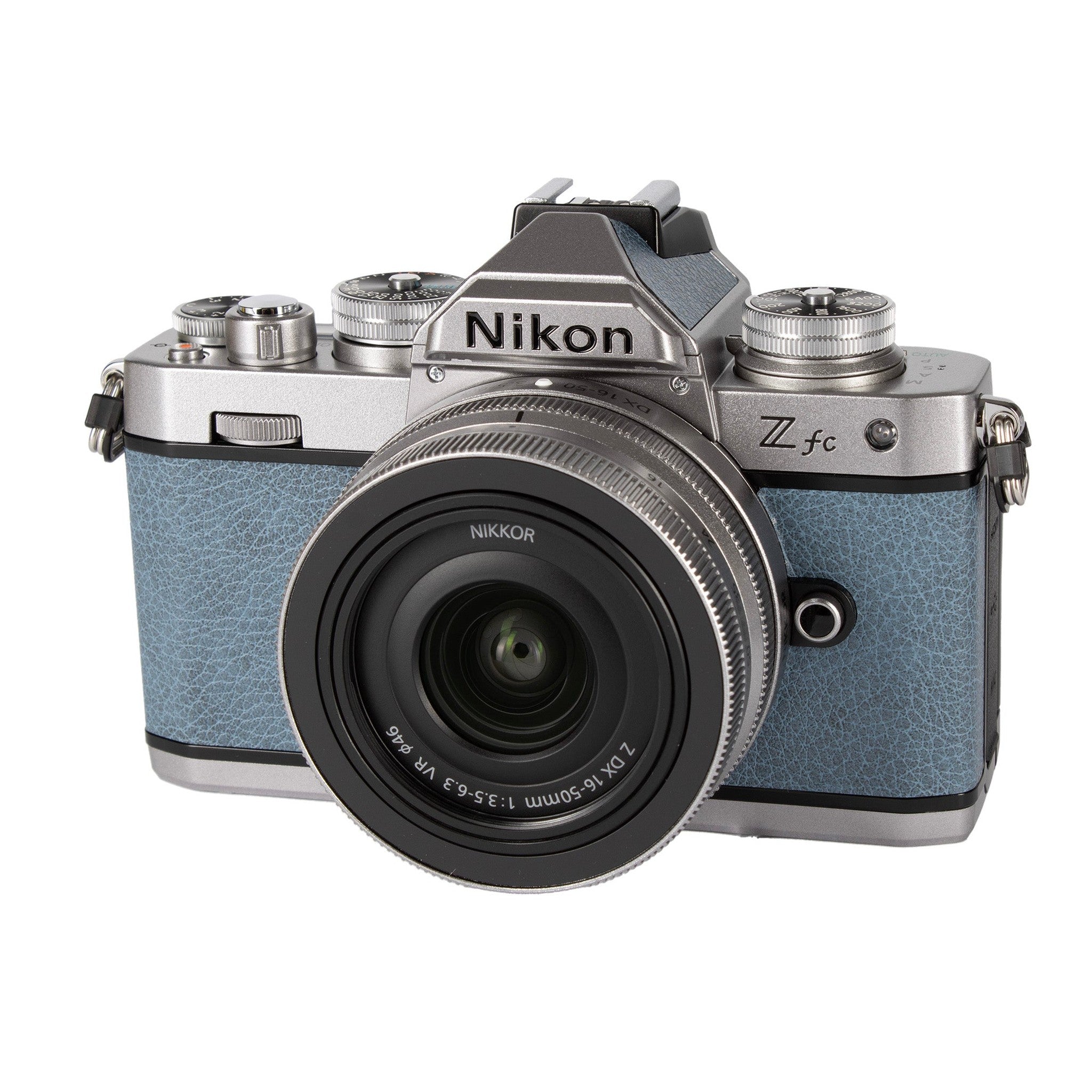 Nikon Z fc Mirrorless Camera with Z DX 16-50mm f/3.5-6.3 VR Lens Chalk Blue
