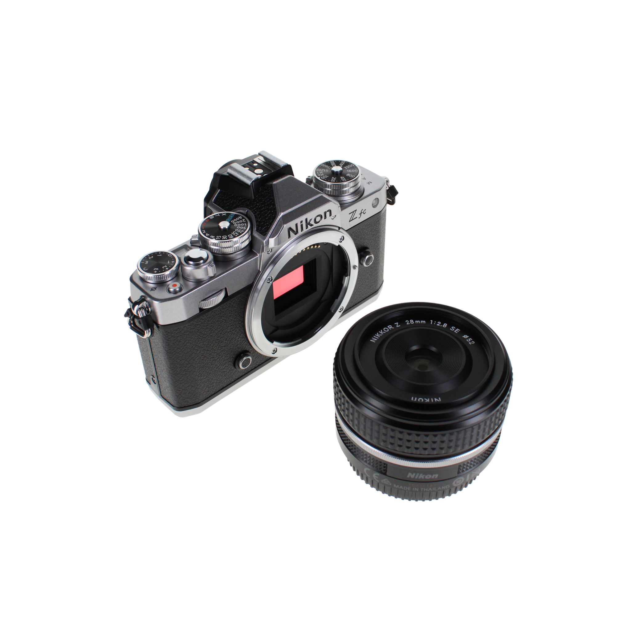 Nikon Z fc DX-Format Mirrorless Camera Body w/NIKKOR Z 28mm f/2.8 SE International Model Nikon