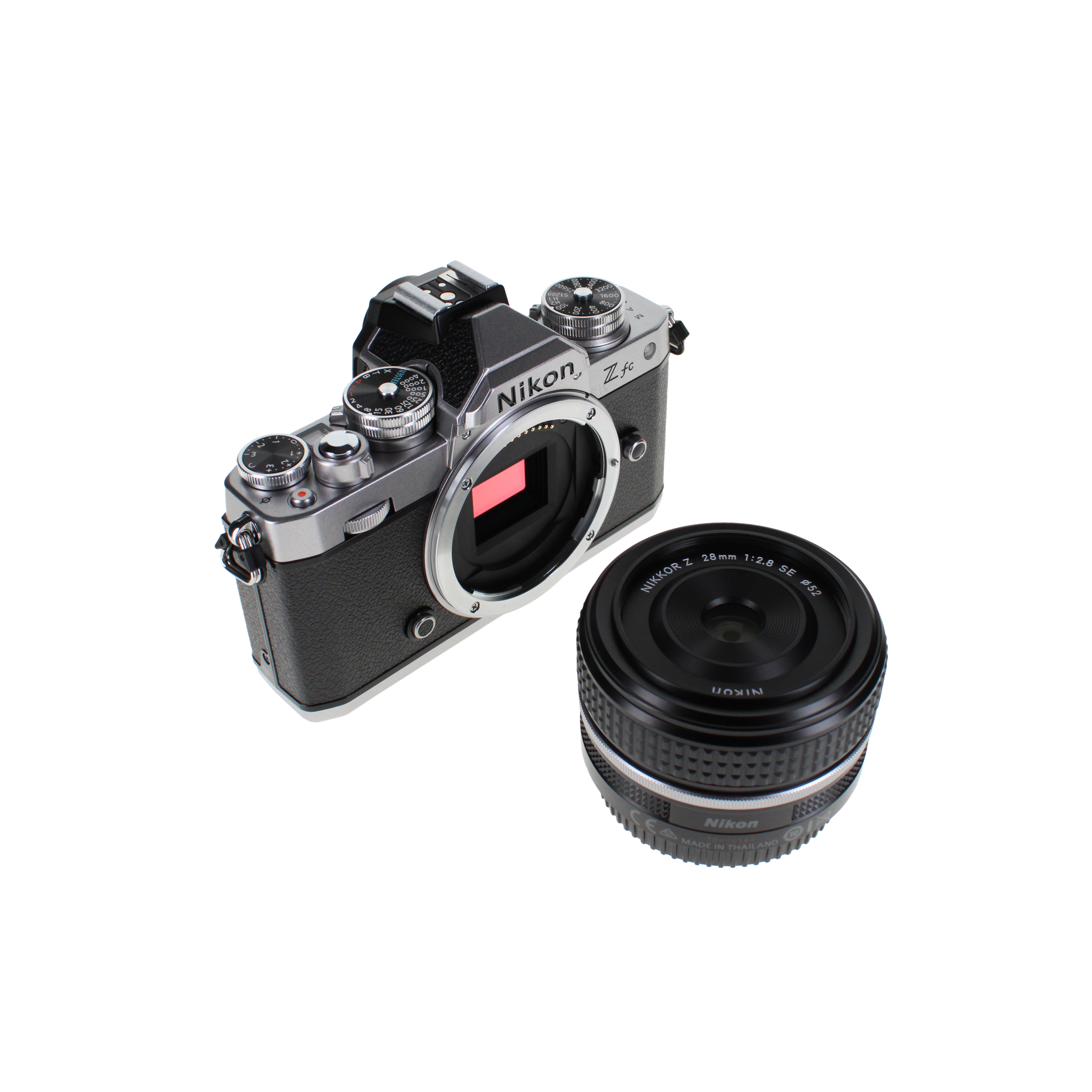 Nikon Z fc DX-Format Mirrorless Camera Body w/NIKKOR Z 28mm f/2.8 SE International Model