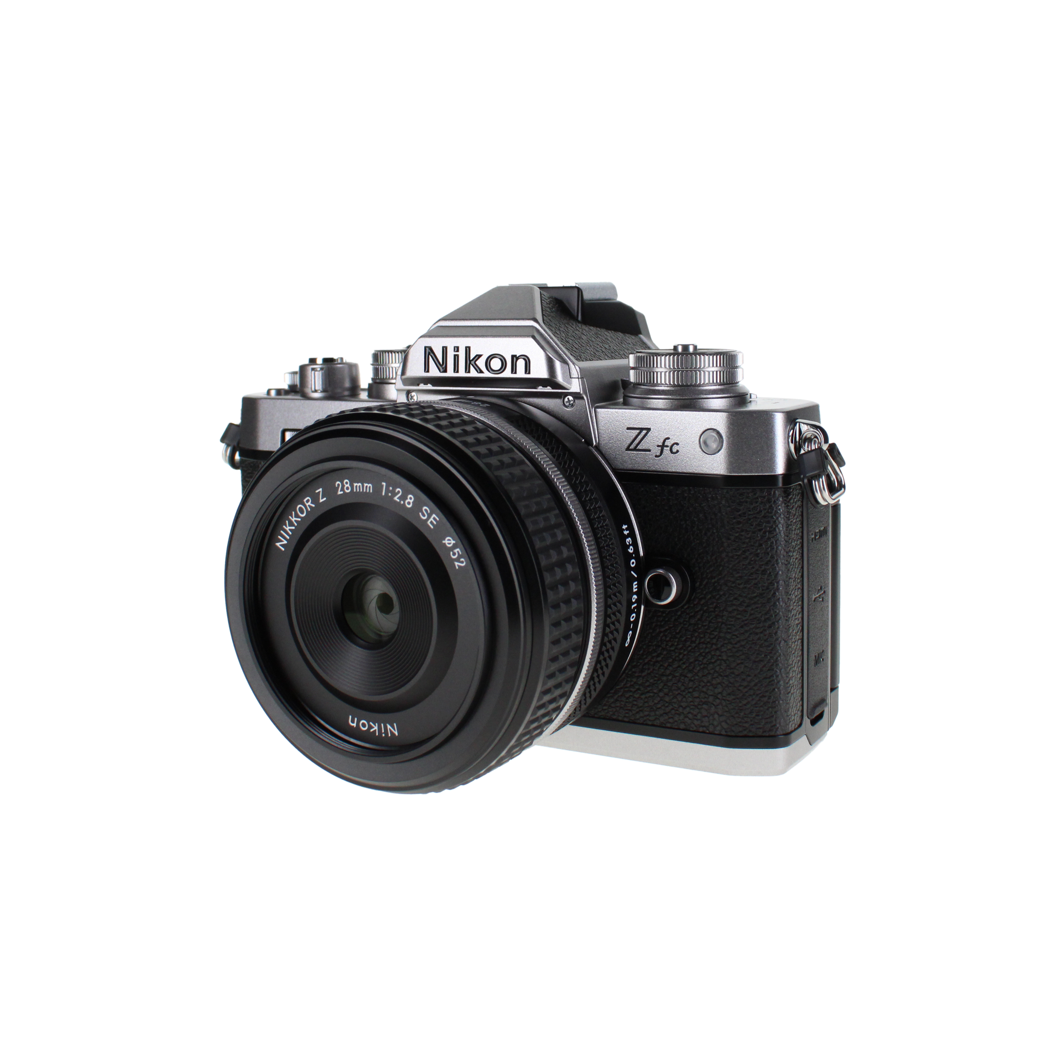 Nikon Z fc DX-Format Mirrorless Camera Body w/NIKKOR Z 28mm f/2.8 SE International Model Nikon