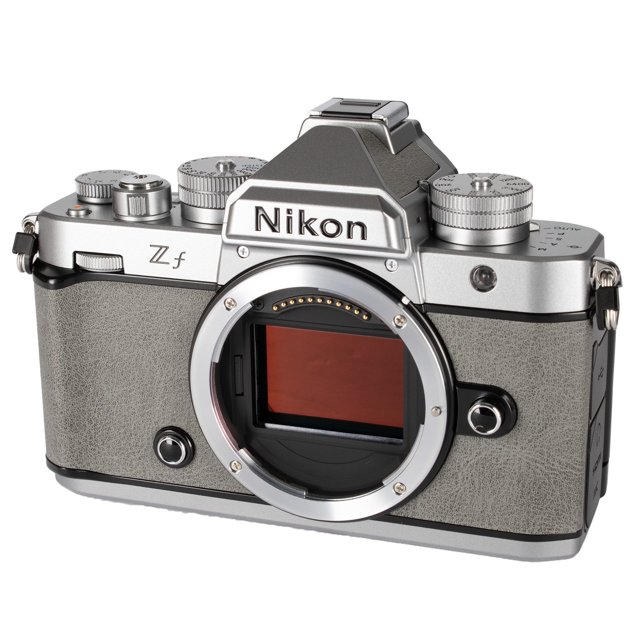 Nikon Zf 24.5MP Full Frame Mirrorless Camera with 273-Point Hybrid AF and 5-Axis Stabilization Silver & Stone Gray