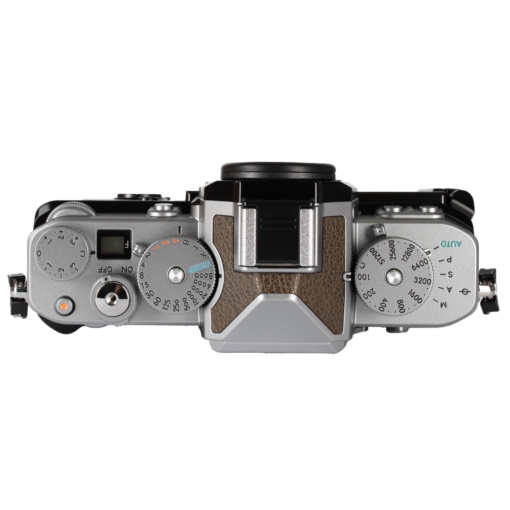 Nikon Zf 24.5MP Full Frame Mirrorless Camera with 273-Point Hybrid AF and 5-Axis Stabilization Silver & Sepia Brown