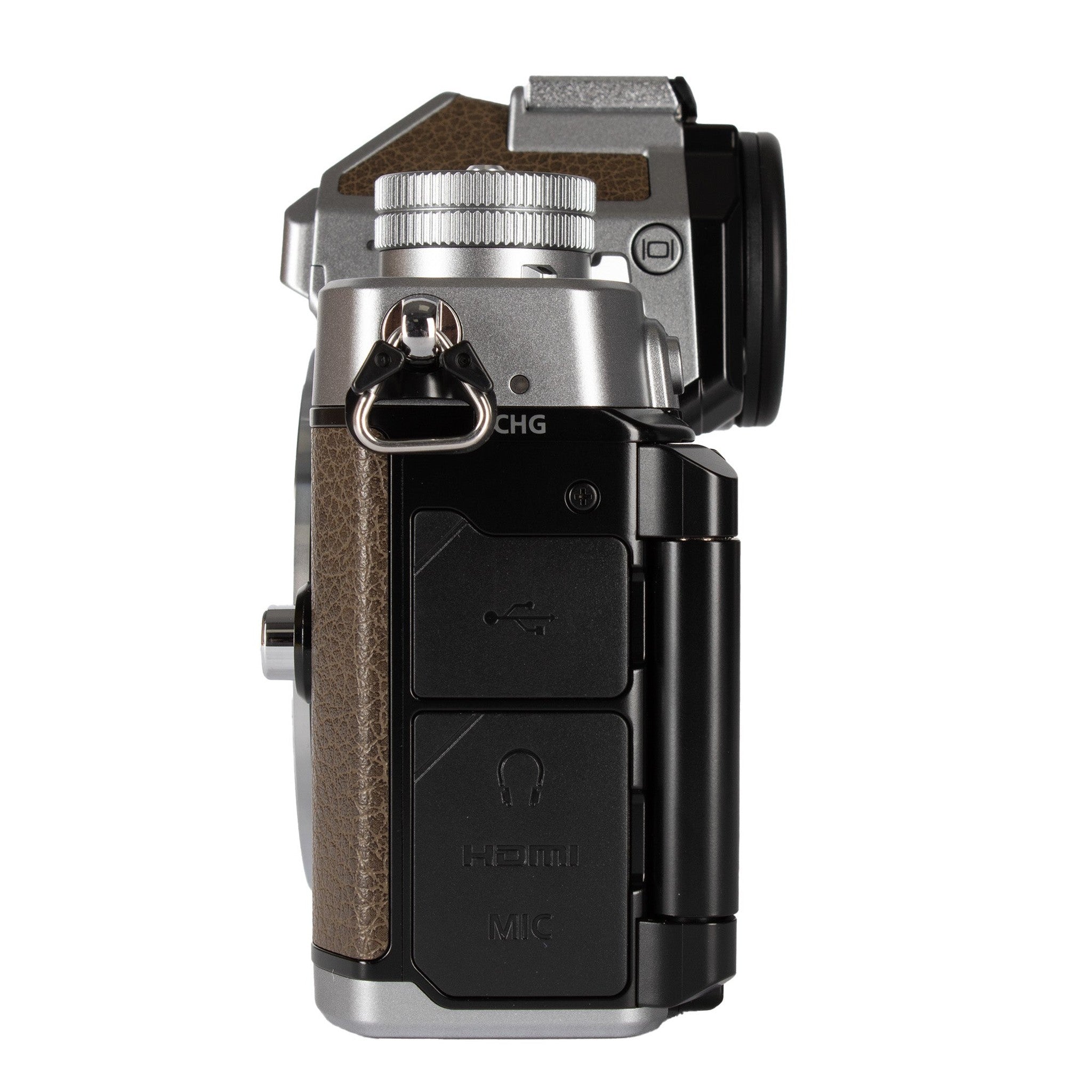Nikon Zf 24.5MP Full Frame Mirrorless Camera with 273-Point Hybrid AF and 5-Axis Stabilization Silver & Sepia Brown