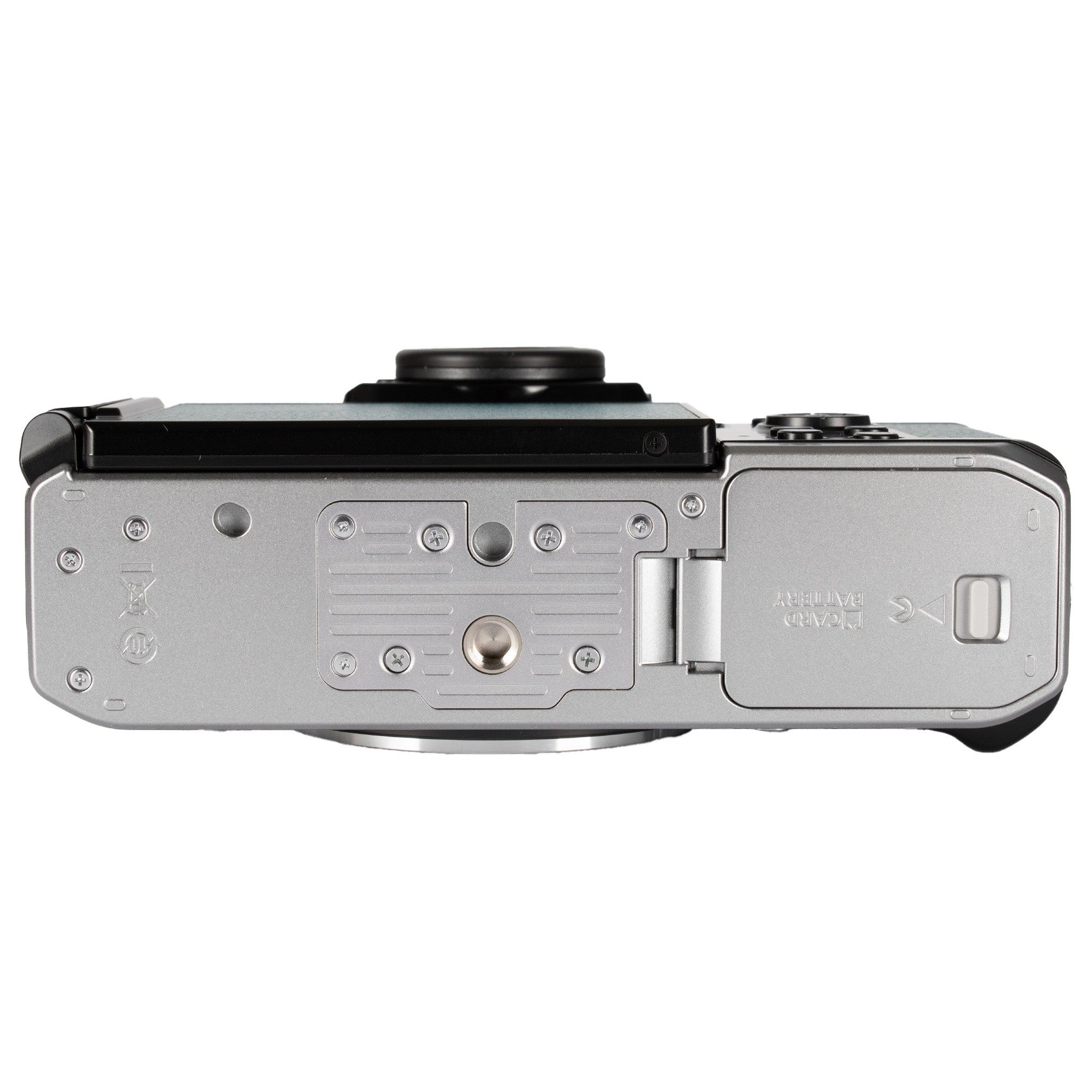Nikon Zf Mirrorless Camera Body Only with 24.5MP Full-Frame BSI CMOS Sensor and EXPEED 7 Processor Silver and Teal Blue