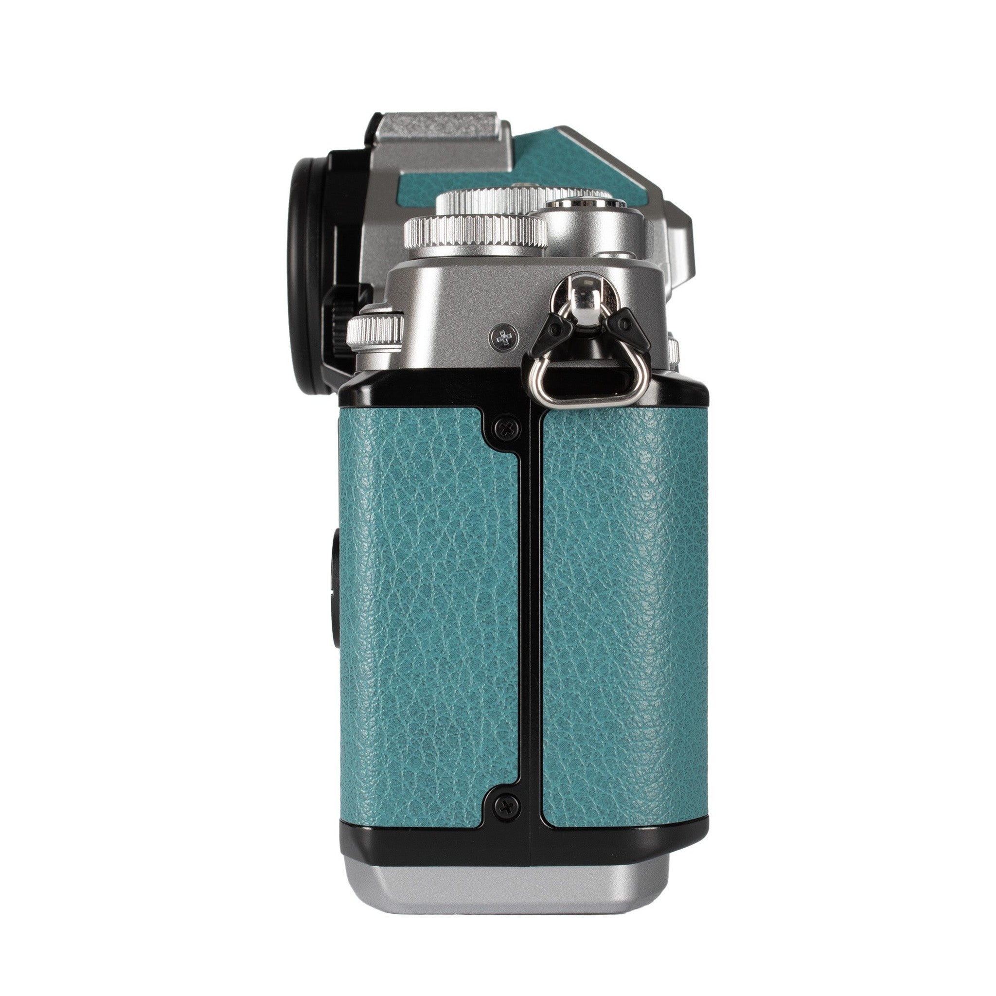 Nikon Zf Mirrorless Camera Body Only with 24.5MP Full-Frame BSI CMOS Sensor and EXPEED 7 Processor Silver and Teal Blue