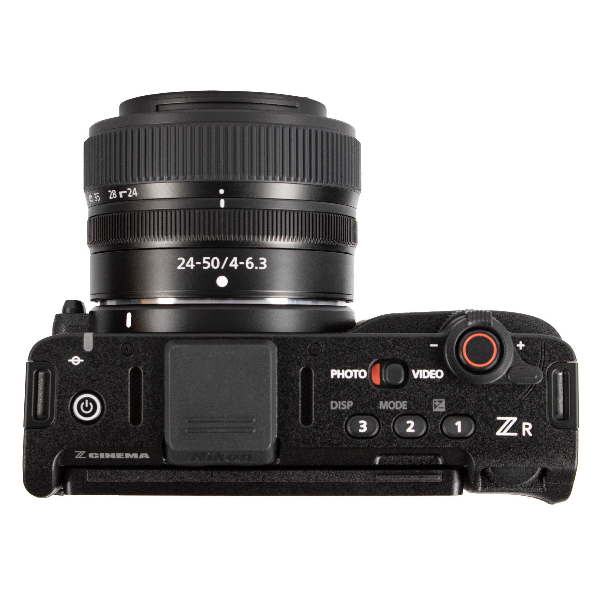 Nikon RED Z Cinema | ZR Cinema Camera | 32-Bit Float Audio RED Color Science 6K Full-Frame Camera Body with 4" DCI-P3 Monitor and 24-50mm Zoom Lens
