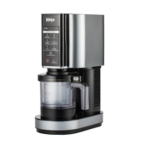 Ninja NC301 CREAMi Ice Cream Maker, for Gelato, Mix-ins, Milkshakes, Sorbet, Smoothie Bowls & More, 7 One-Touch Programs, with 2 Pint Containers & Lids, Compact Size, Perfect for Kids, Silver