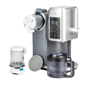 Ninja CREAMi Swirl Ice Cream and Soft Serve Maker, Sorbet, Milkshake, Frozen Yogurt, Low Calories Program & More, 13-in-1, Soft Serve Handle & 2 CREAMi Swirl 16oz Pints, For Kids & ALL ages, NC701C