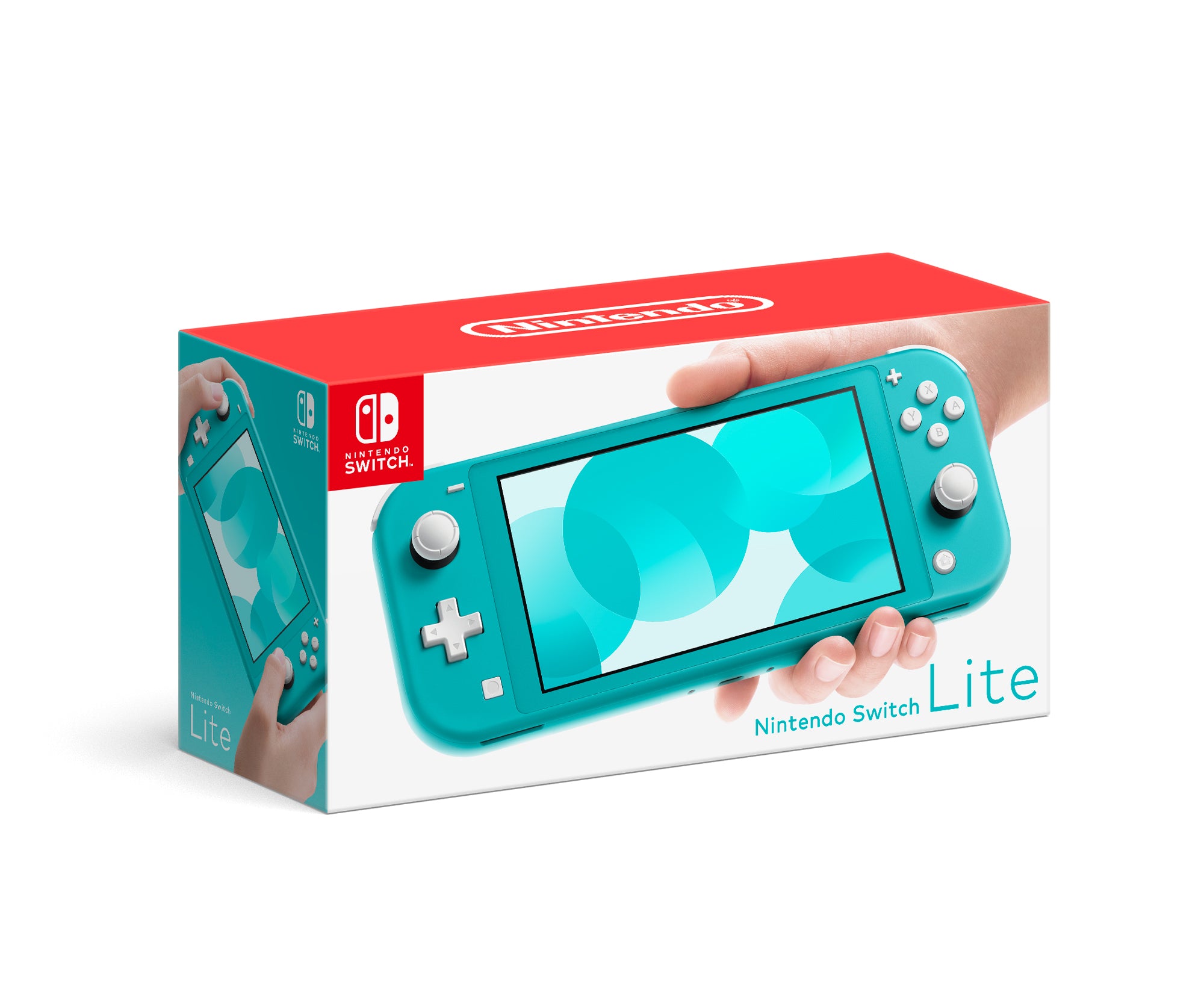 Nintendo Switch Lite Console (Turquoise) with 64GB microSD and 3-Pk Zelda Games