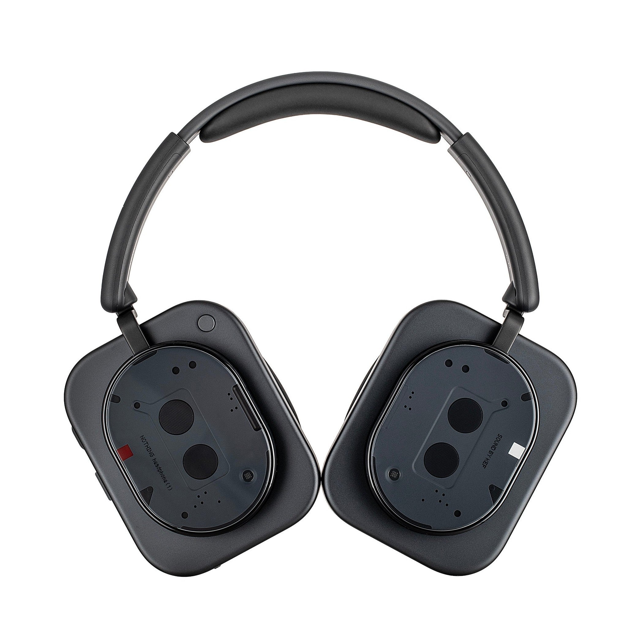 Nothing Headphone 1 Hybrid Active Noise Cancelling Headphones, Wireless Over Ear Headphones with 6 MICS, Personalized Spatial Audio, Tuning by KEF, Up to 80 Hours Playtime, Bluetooth Headset Black