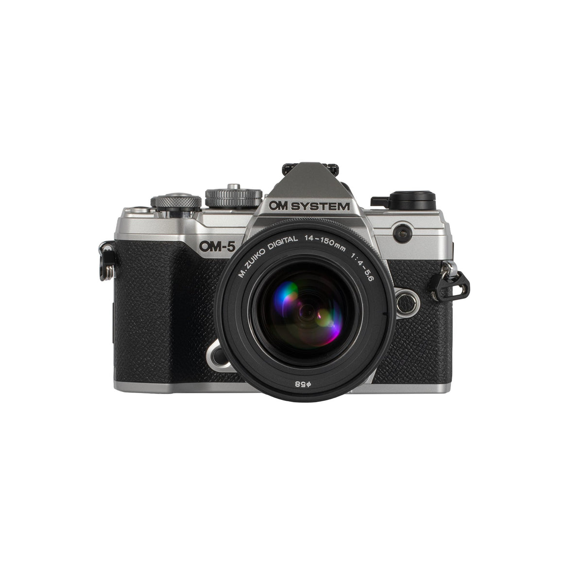 OM SYSTEM OM-5 Mark II SLV w/M.ZUIKO Digital 14-150mm f4.0-5.6 II Compact Light Weight Weather Sealed 4K Video Camera Best for Outdoor Travel