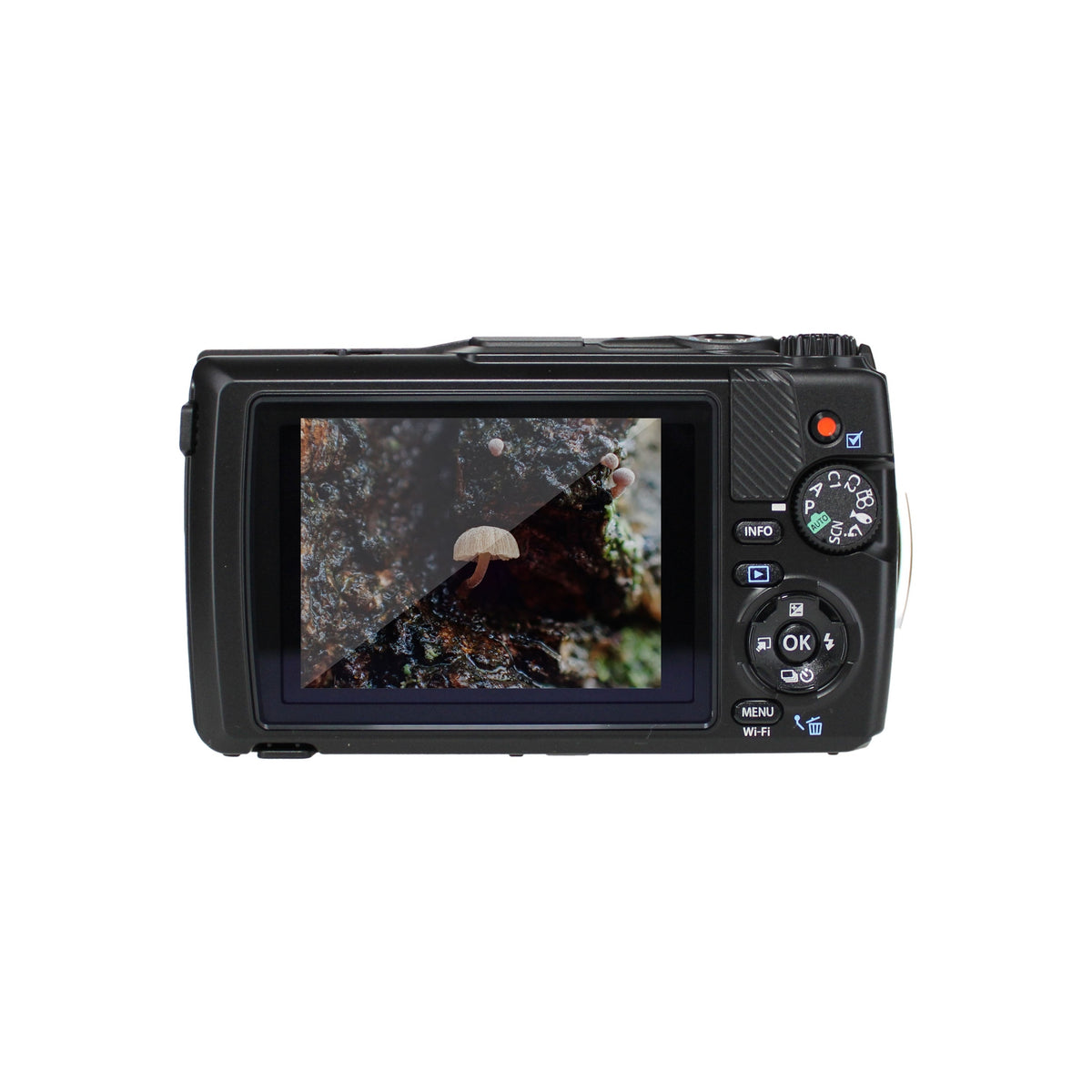 OM SYSTEM Tough TG-7 Black Waterproof Camera with 50 Piece Accessory Kit + Extra Battery + More