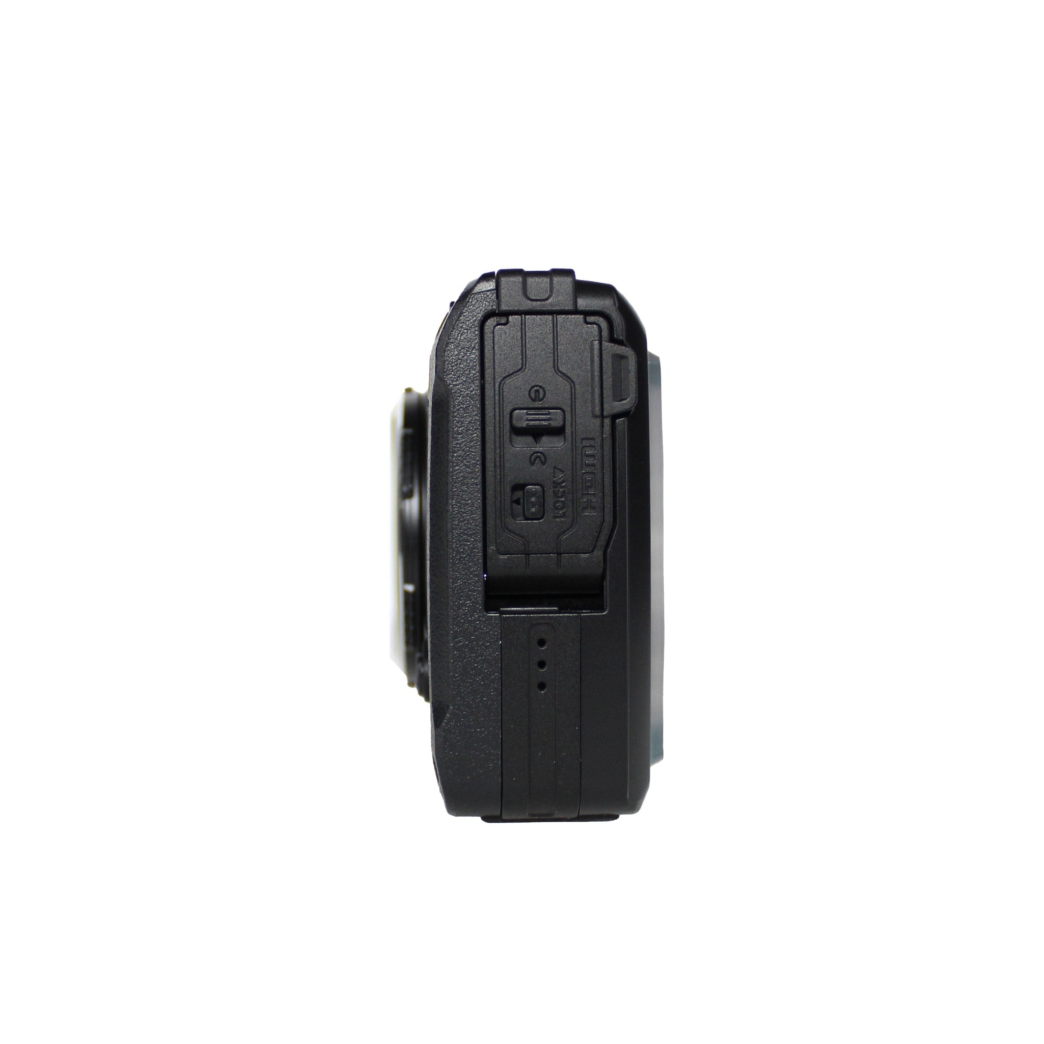 OM SYSTEM Tough TG-7 Black Waterproof Camera with 50 Piece Accessory Kit + Extra Battery + More