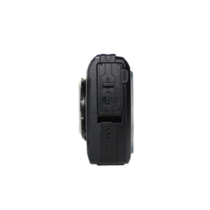 OM SYSTEM Tough TG-7 Black Waterproof Camera with 50 Piece Accessory Kit + Extra Battery + More
