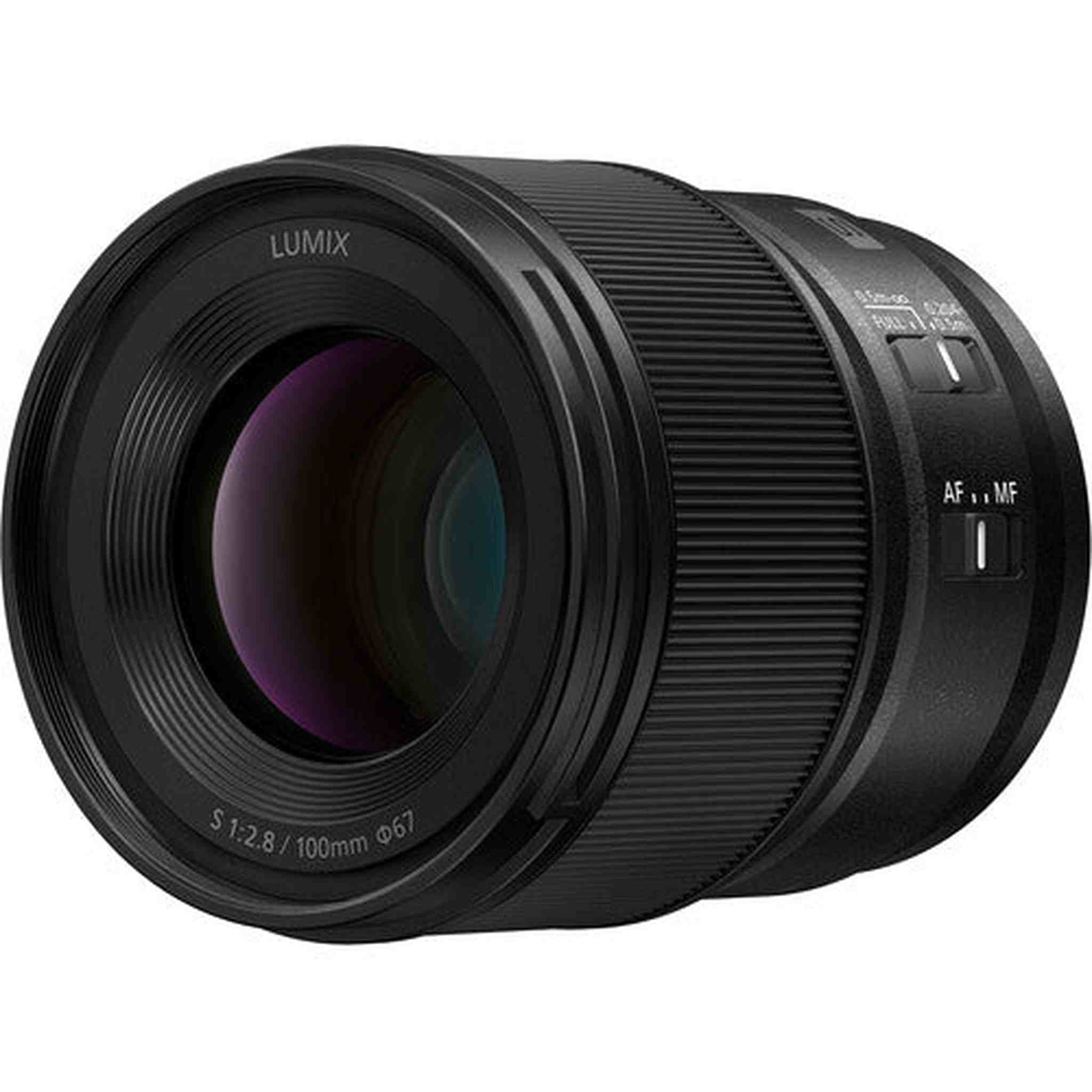 Panasonic Lumix S 100mm F/2.8 Macro Lens L Mount Bundle with Accessories Panasonic