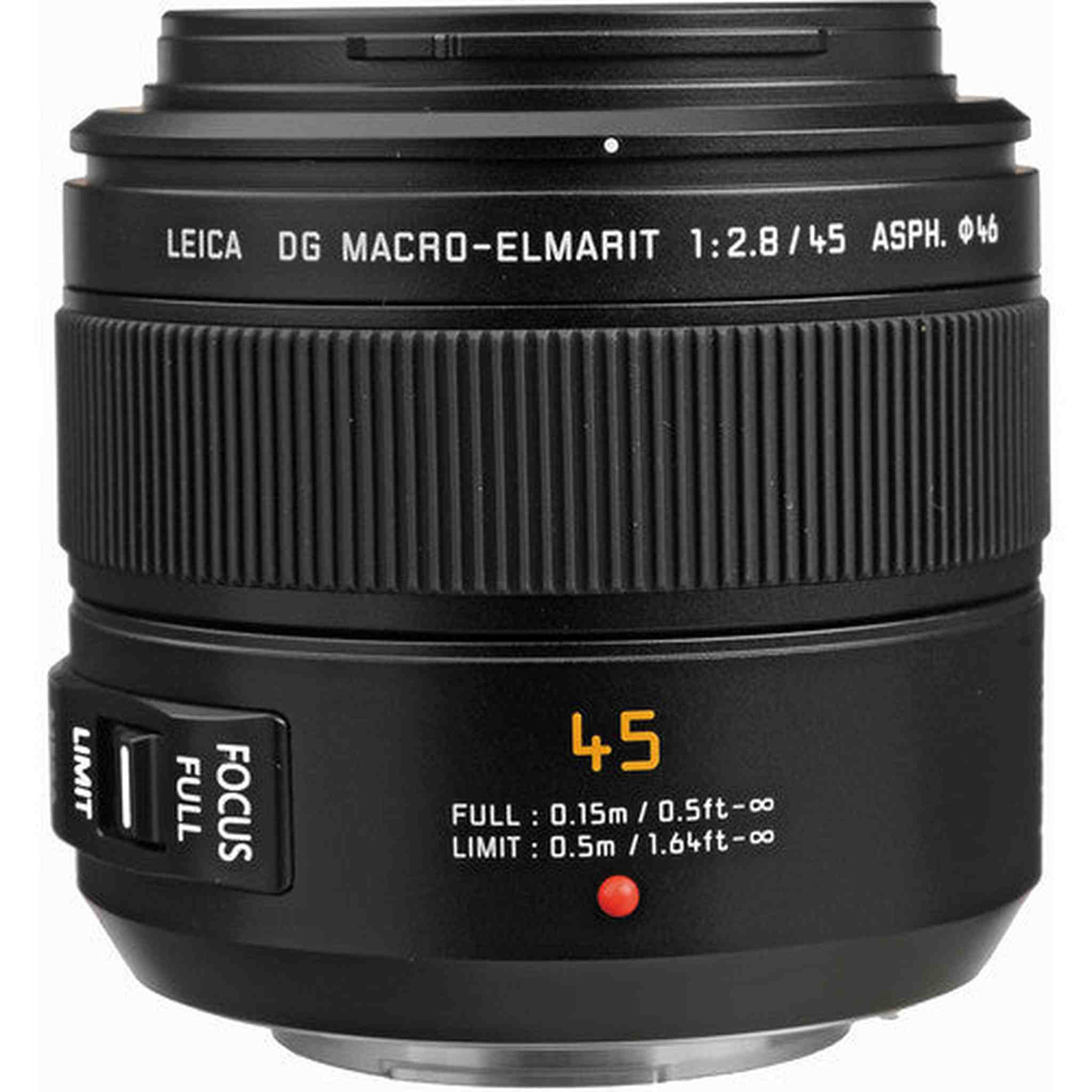 Panasonic Leica DG Macro-Elmarit 45mm f/2.8 Lens Bundle Panasonic