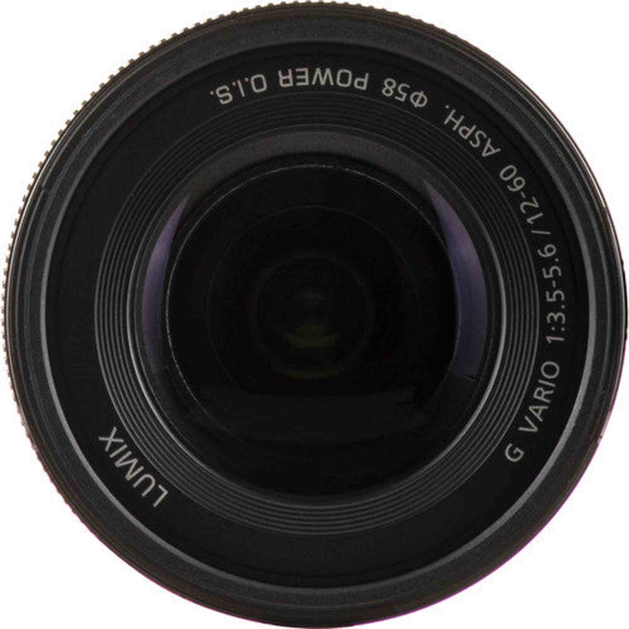 Panasonic Lumix G Vario 12-60mm f/3.5-5.6 Lens Bundle with Accessories - Reconditioned Panasonic