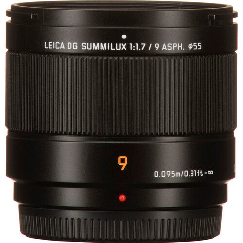 Panasonic Leica DG Summilux 9mm f/1.7 ASPH Lens Bundle